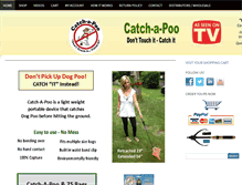 Tablet Screenshot of catchapoo.com
